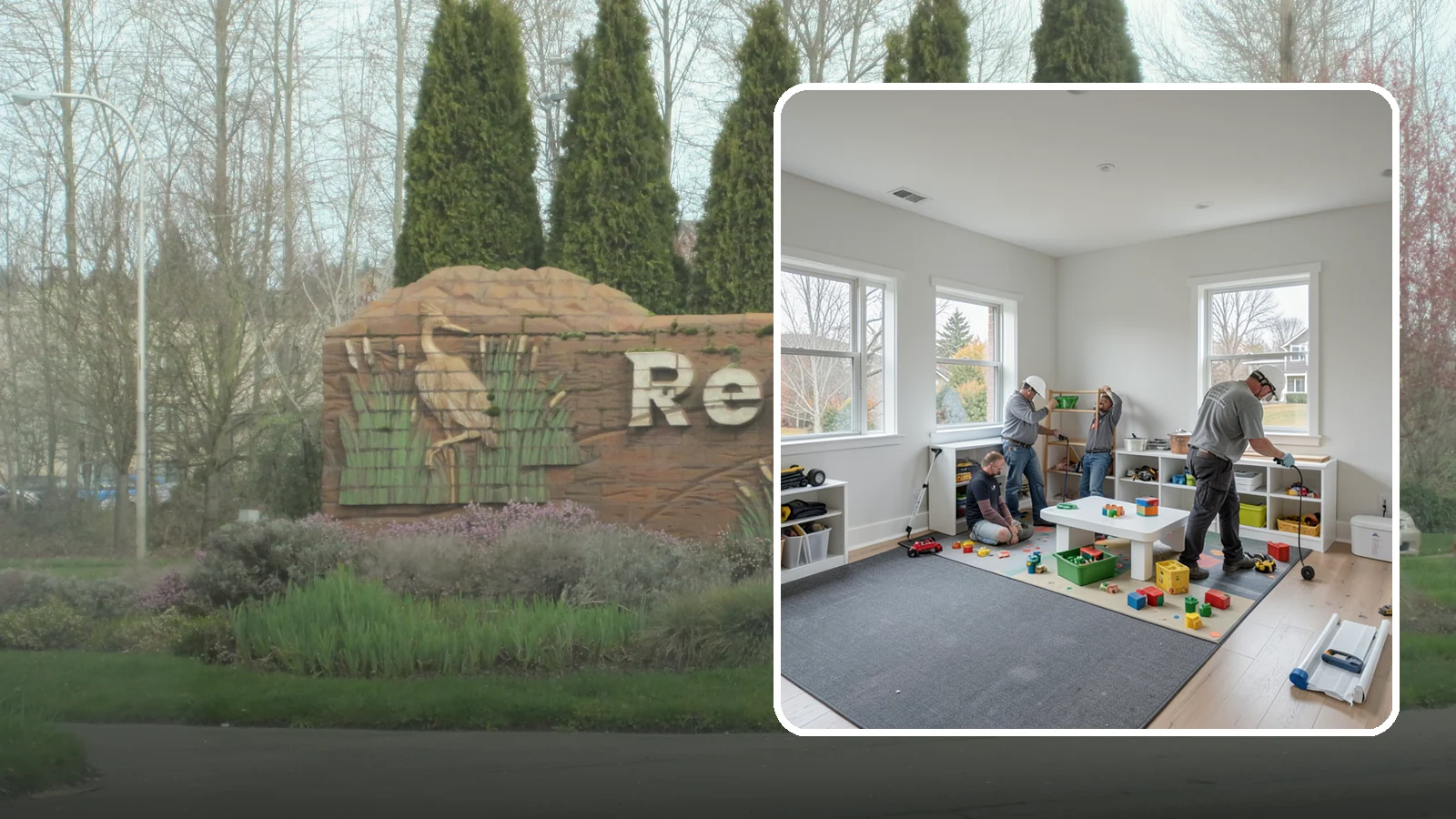 Playroom Construction in Renton, King County, WA - We build playrooms that are safe, durable, and organized so kids can play and parents can relax.