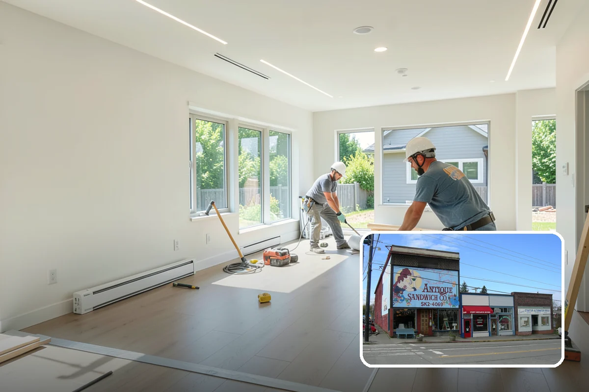 Playroom Construction in Ruston, Pierce County, WA - Soft, resilient flooring that cushions falls
