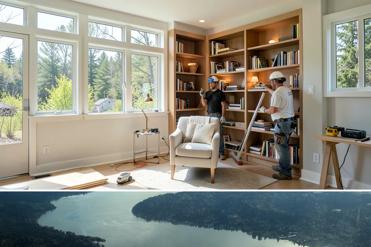 Playroom Construction in Sammamish, King County, WA - Playroom builds are indoor projects that fit any season, ideal before the rainy months keep kids inside.