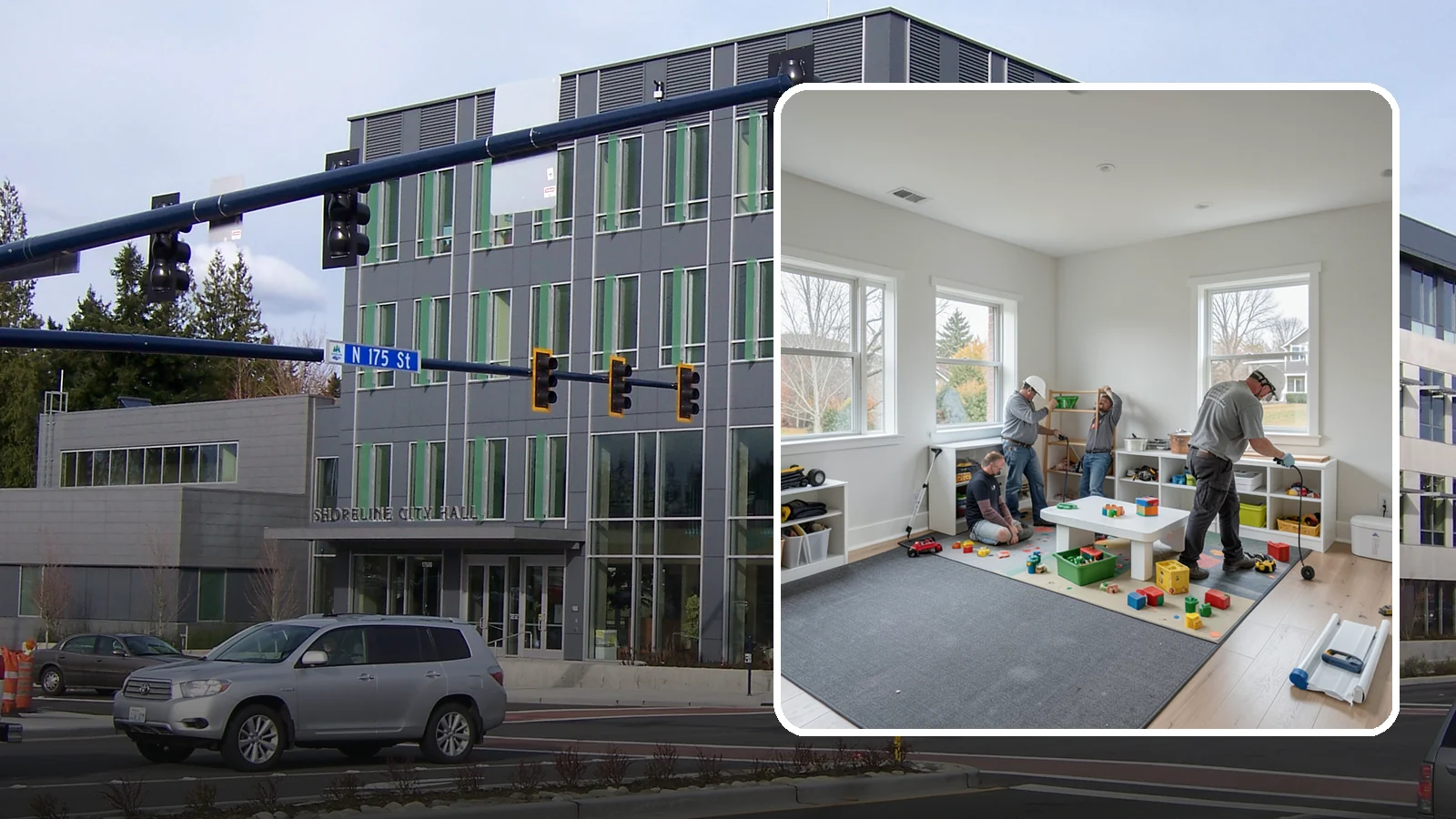 Playroom Construction in Shoreline, King County, WA - We build playrooms that are safe, durable, and organized so kids can play and parents can relax.