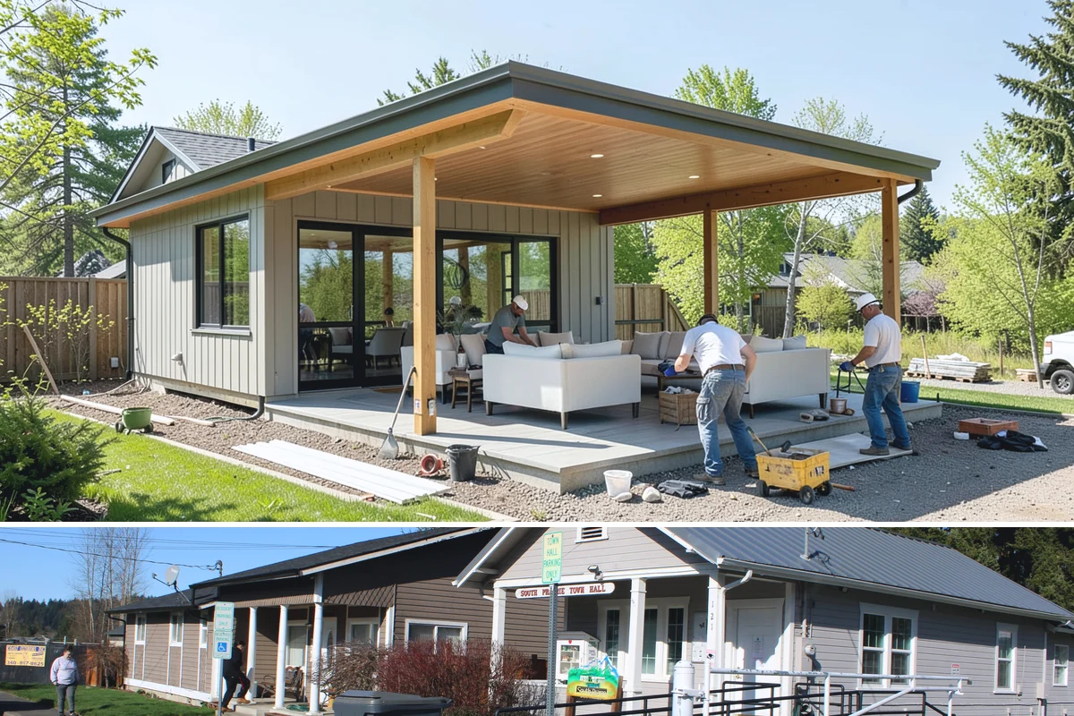 Playroom Construction in South Prairie, Pierce County, WA - Playroom builds are indoor projects that fit any season, ideal before the rainy months keep kids inside.