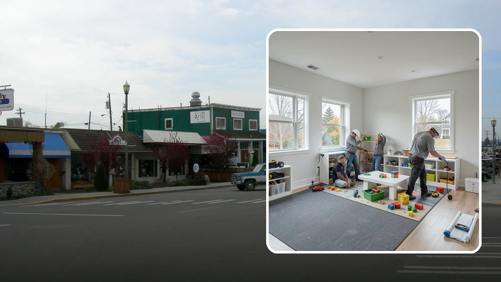 Playroom Construction in Stanwood, Snohomish County, WA - We build playrooms that are safe, durable, and organized so kids can play and parents can relax.