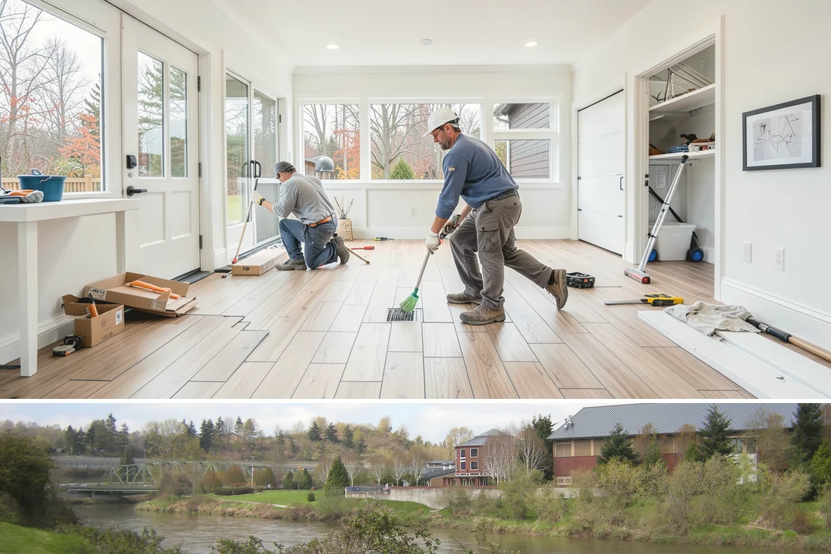 Playroom Construction in Tukwila, King County, WA - Playroom builds are indoor projects that fit any season, ideal before the rainy months keep kids inside.