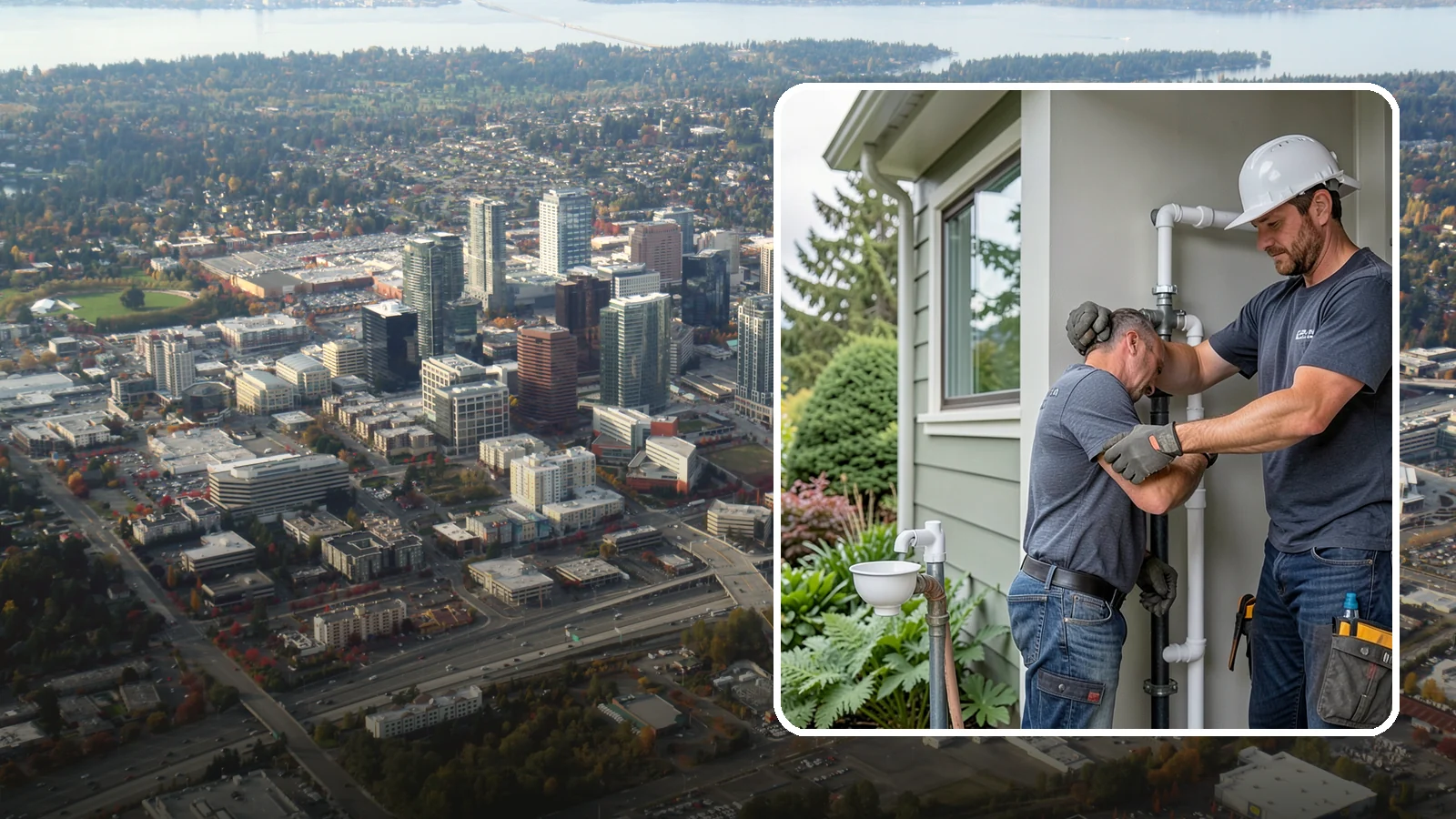 Plumbing Fixture Installation in Bellevue, King County, WA - We install sinks, faucets, toilets, tubs, showers, and other fixtures with proper connections and leak-free seals.