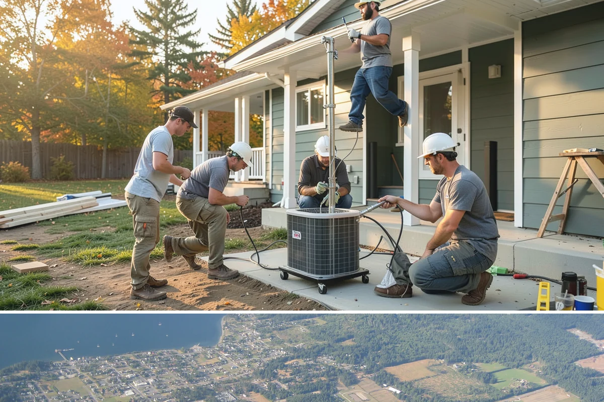 Plumbing Fixture Installation in Coupeville, Island County, WA - Fixture installation is clean indoor work that can be scheduled comfortably in any season.
