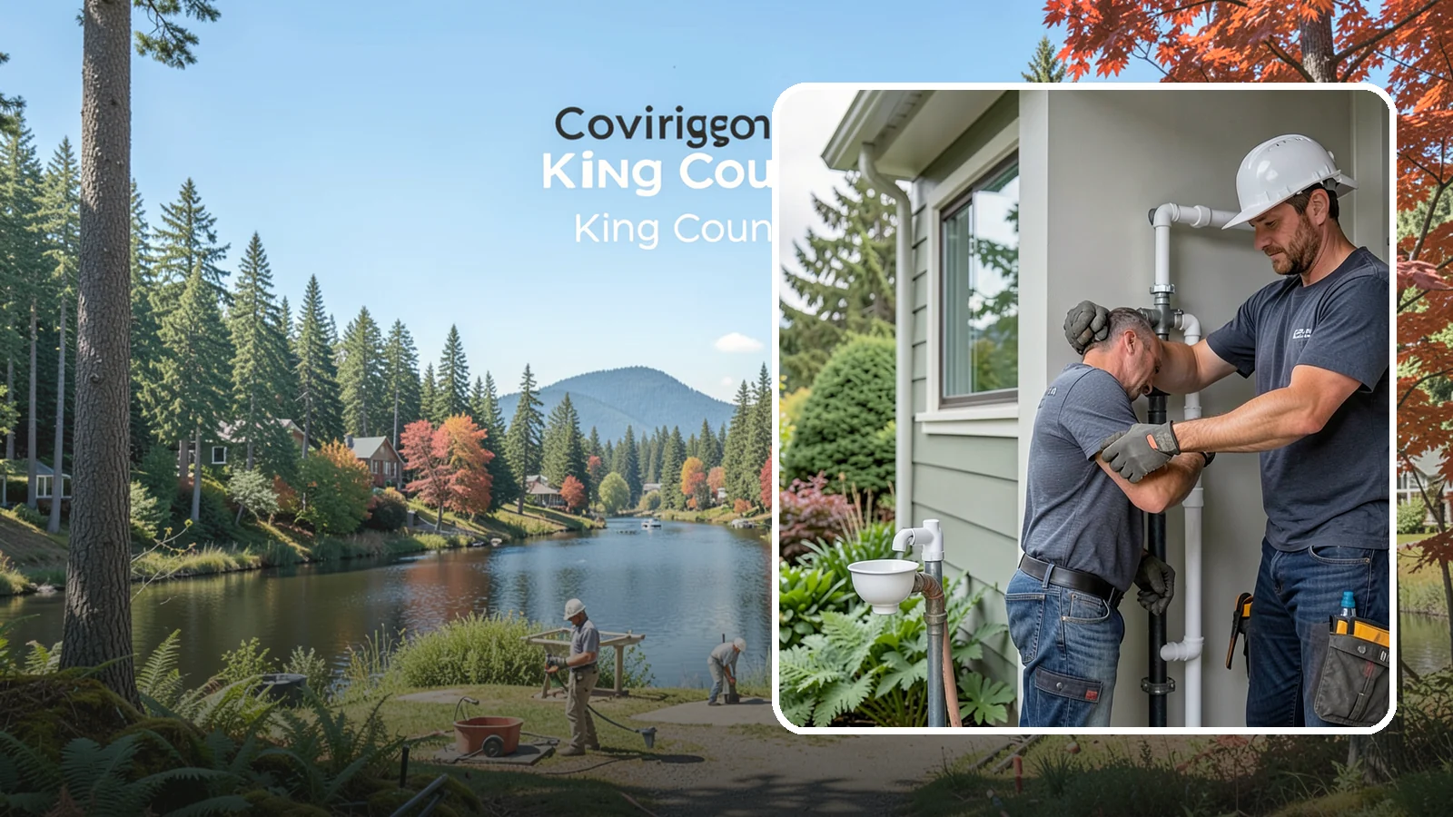 Plumbing Fixture Installation in Covington, King County, WA - We install sinks, faucets, toilets, tubs, showers, and other fixtures with proper connections and leak-free seals.