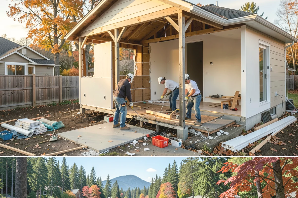 Plumbing Fixture Installation in Covington, King County, WA - Fixture installation is clean indoor work that can be scheduled comfortably in any season.