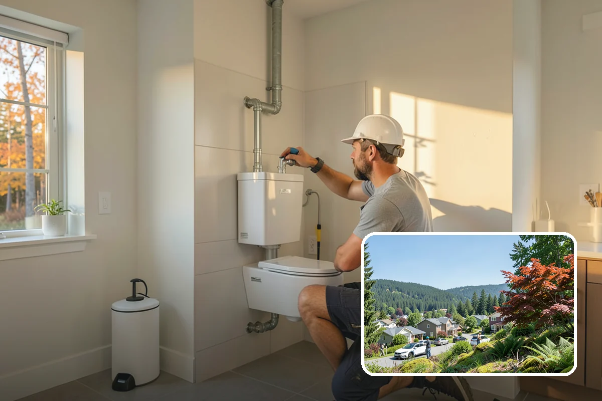 Plumbing Fixture Installation in Index, Snohomish County, WA - Fixtures set level, secure, and properly aligned