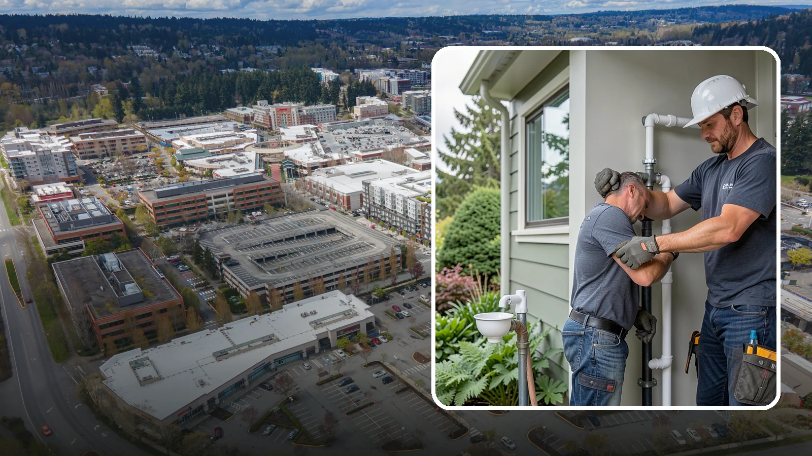 Plumbing Fixture Installation in Redmond, King County, WA - We install sinks, faucets, toilets, tubs, showers, and other fixtures with proper connections and leak-free seals.