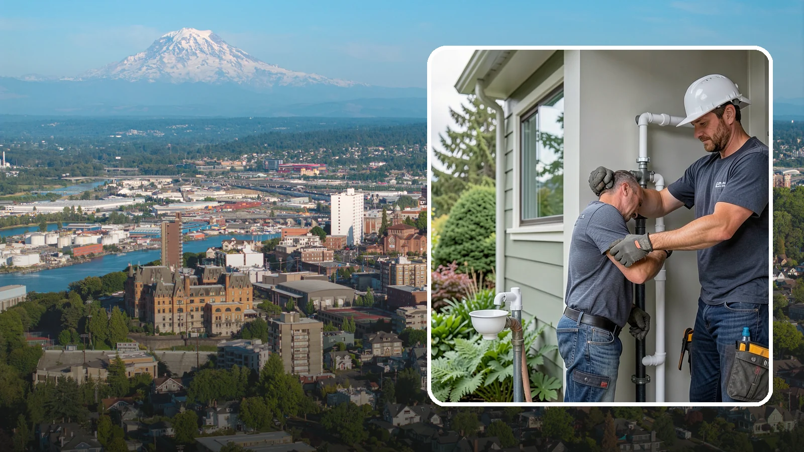 Plumbing Fixture Installation in Tacoma, Pierce County, WA - We install sinks, faucets, toilets, tubs, showers, and other fixtures with proper connections and leak-free seals.