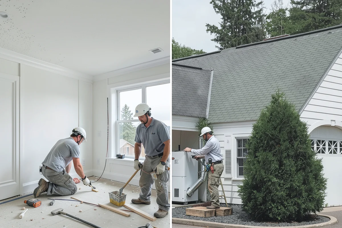 Pocket Door Installation in Beaux Arts Village, King County, WA - Confirm the wall can house a pocket cavity and locate any wiring or plumbing