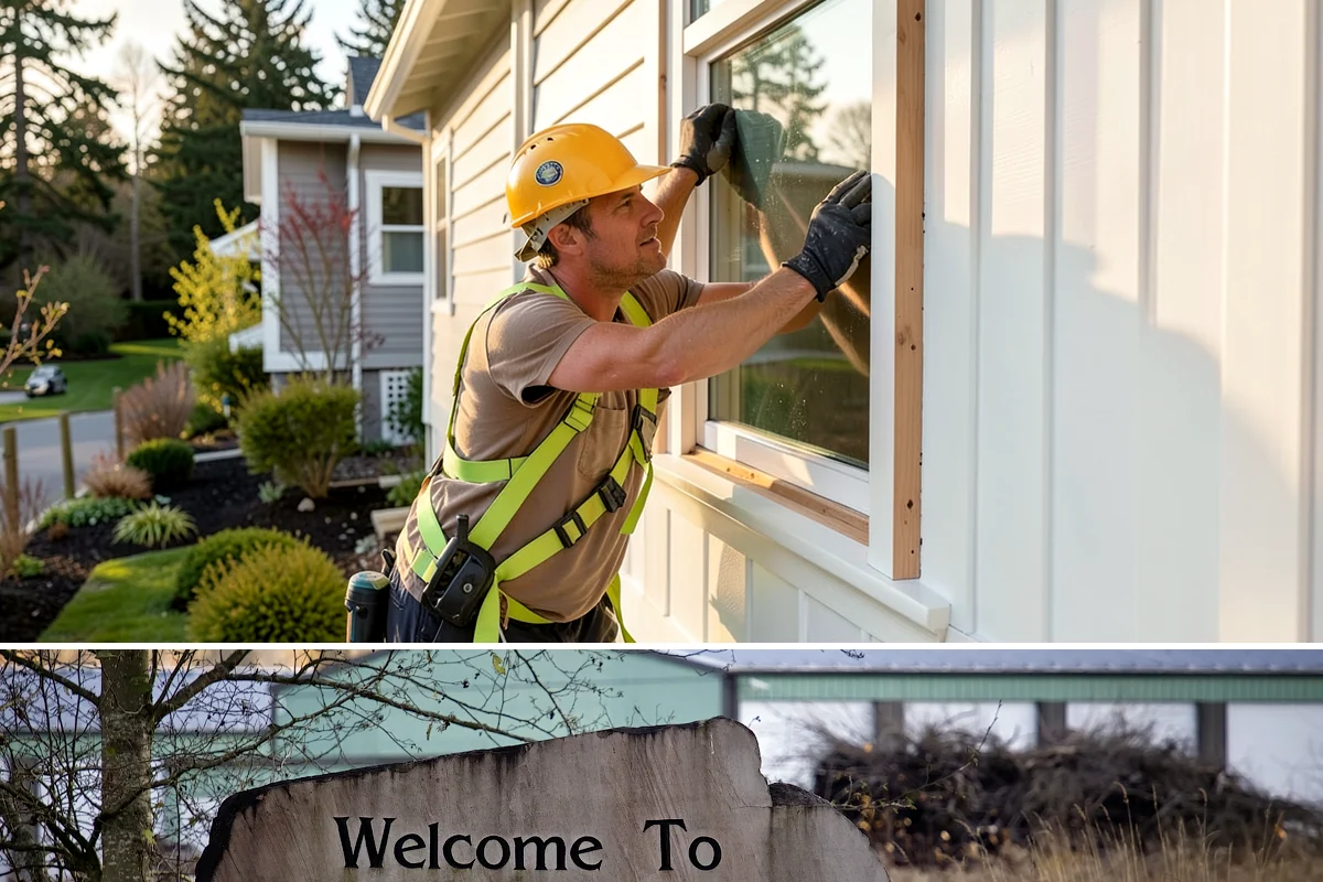 Pocket Door Installation in Buckley, Pierce County, WA - As interior work, pocket door installation can proceed in any season.