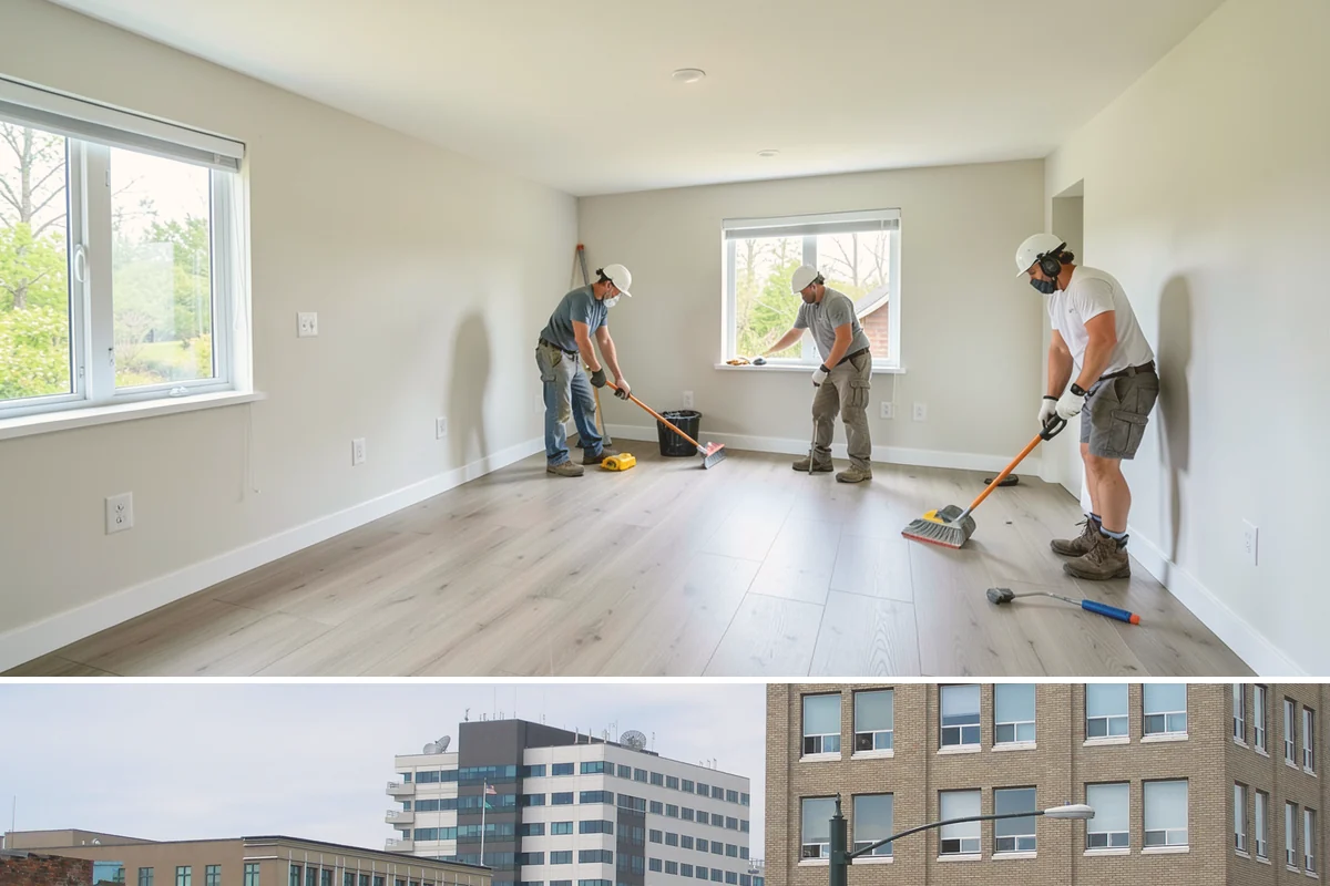 Pocket Door Installation in Everett, Snohomish County, WA - As interior work, pocket door installation can proceed in any season.
