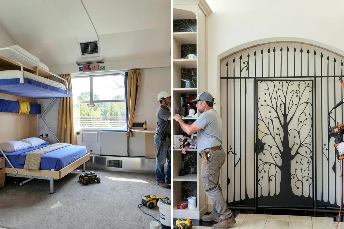 Pocket Door Installation in Federal Way, King County, WA - Confirm the wall can house a pocket cavity and locate any wiring or plumbing