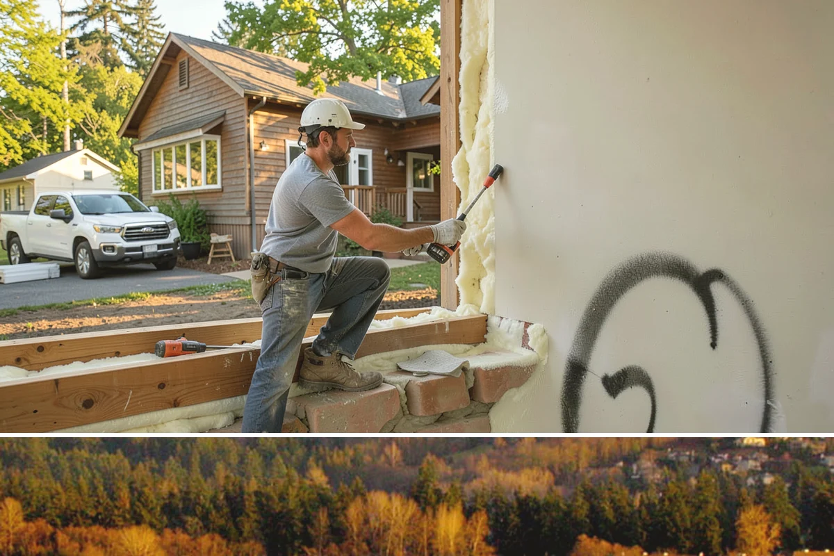 Pocket Door Installation in Kenmore, King County, WA - As interior work, pocket door installation can proceed in any season.