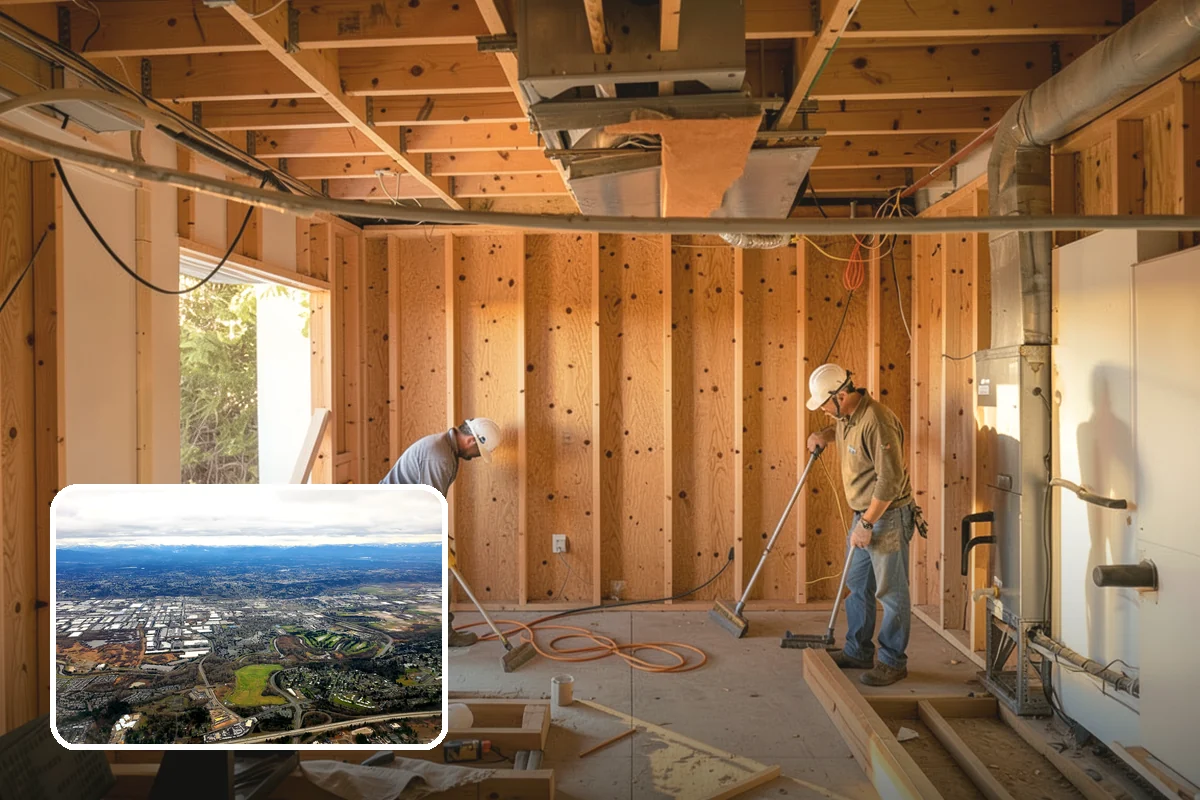 Pocket Door Installation in Kent, King County, WA - Recovered floor space in tight layouts