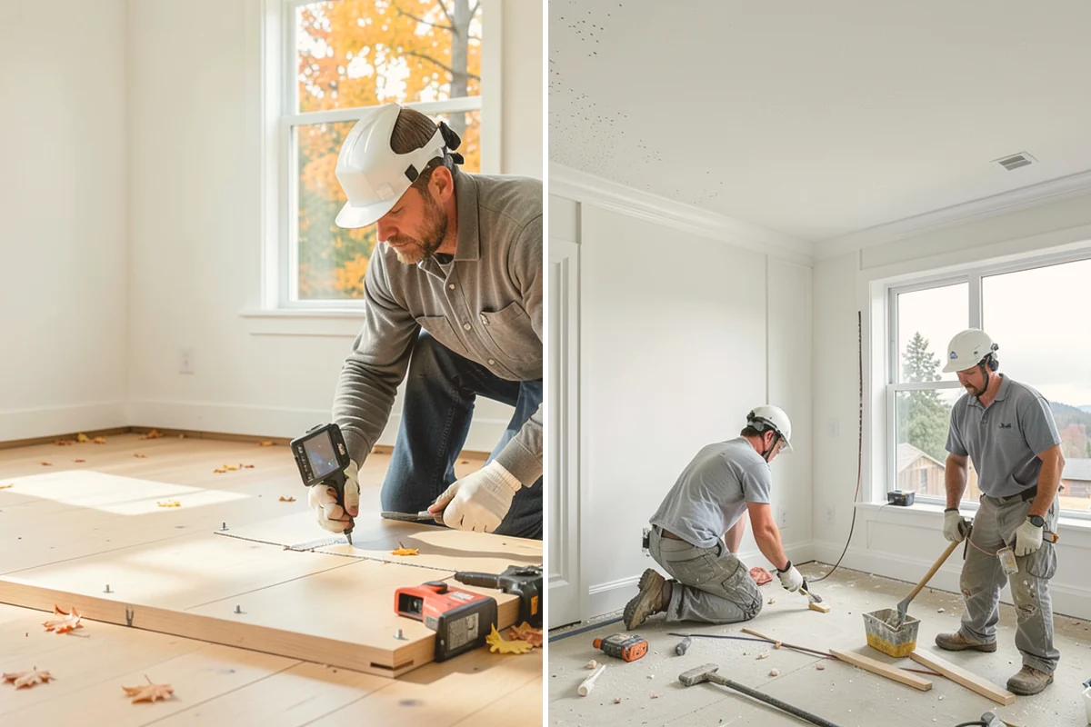 Pocket Door Installation in Kirkland, King County, WA - Confirm the wall can house a pocket cavity and locate any wiring or plumbing