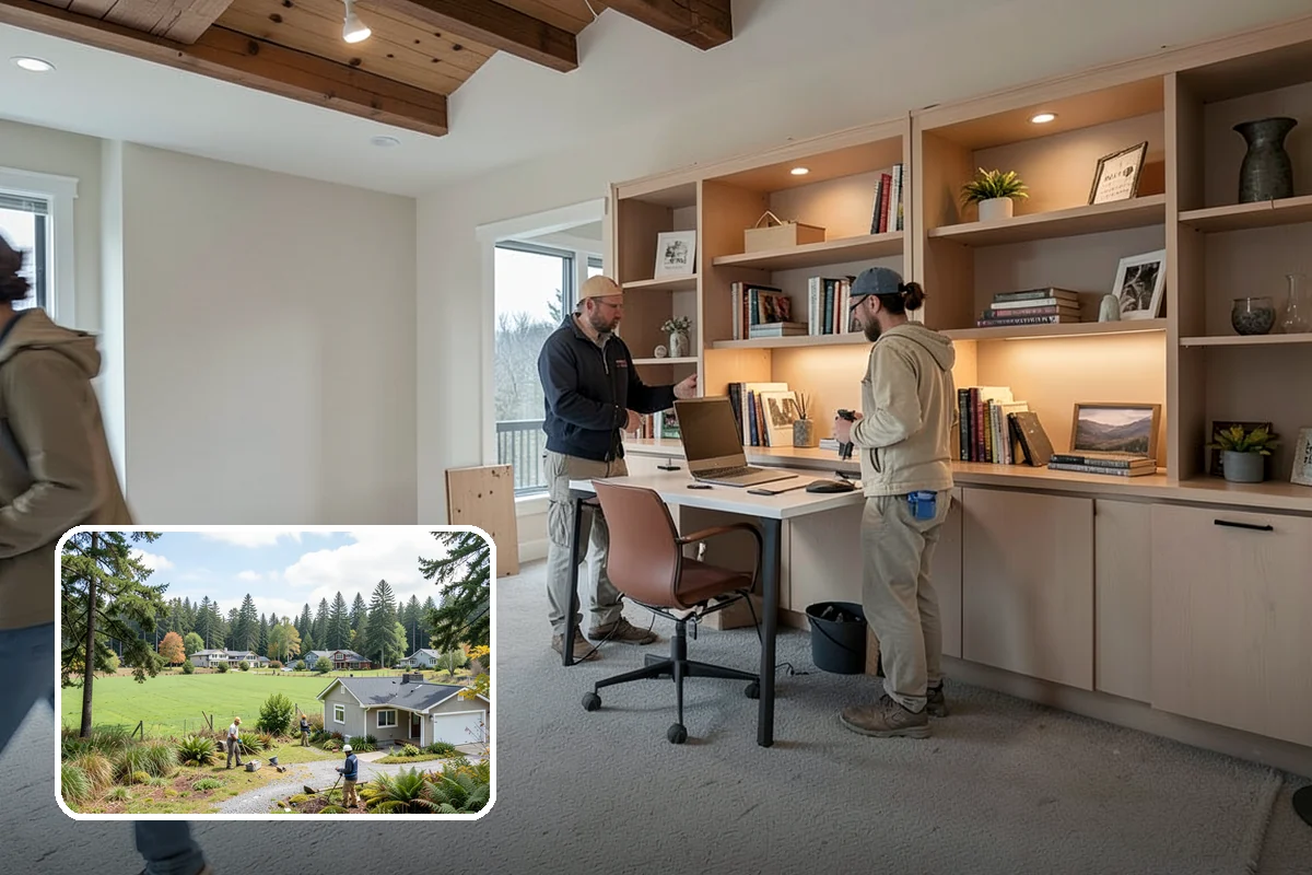 Pocket Door Installation in Lyman, Skagit County, WA - Recovered floor space in tight layouts