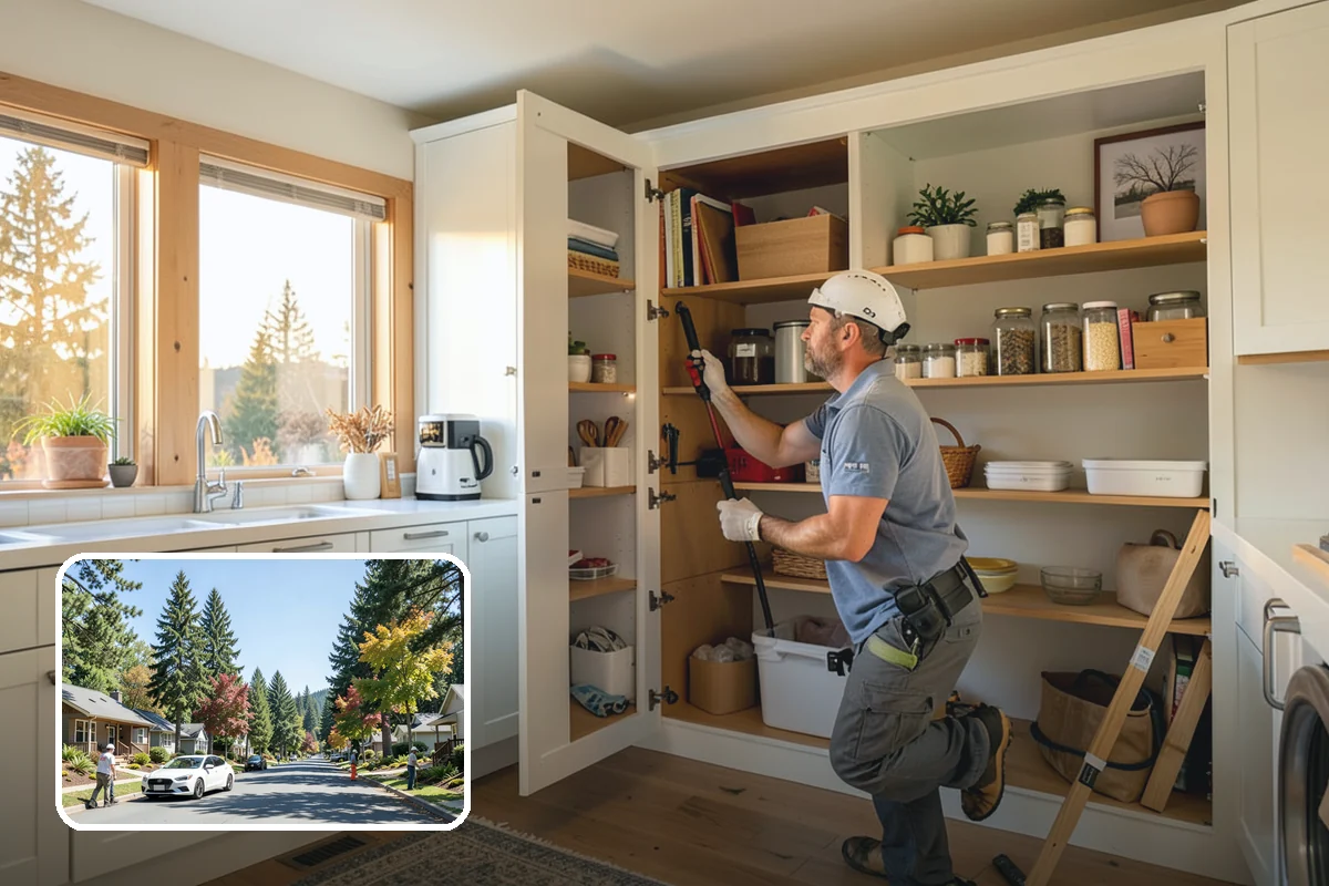 Pocket Door Installation in Orting, Pierce County, WA - Recovered floor space in tight layouts