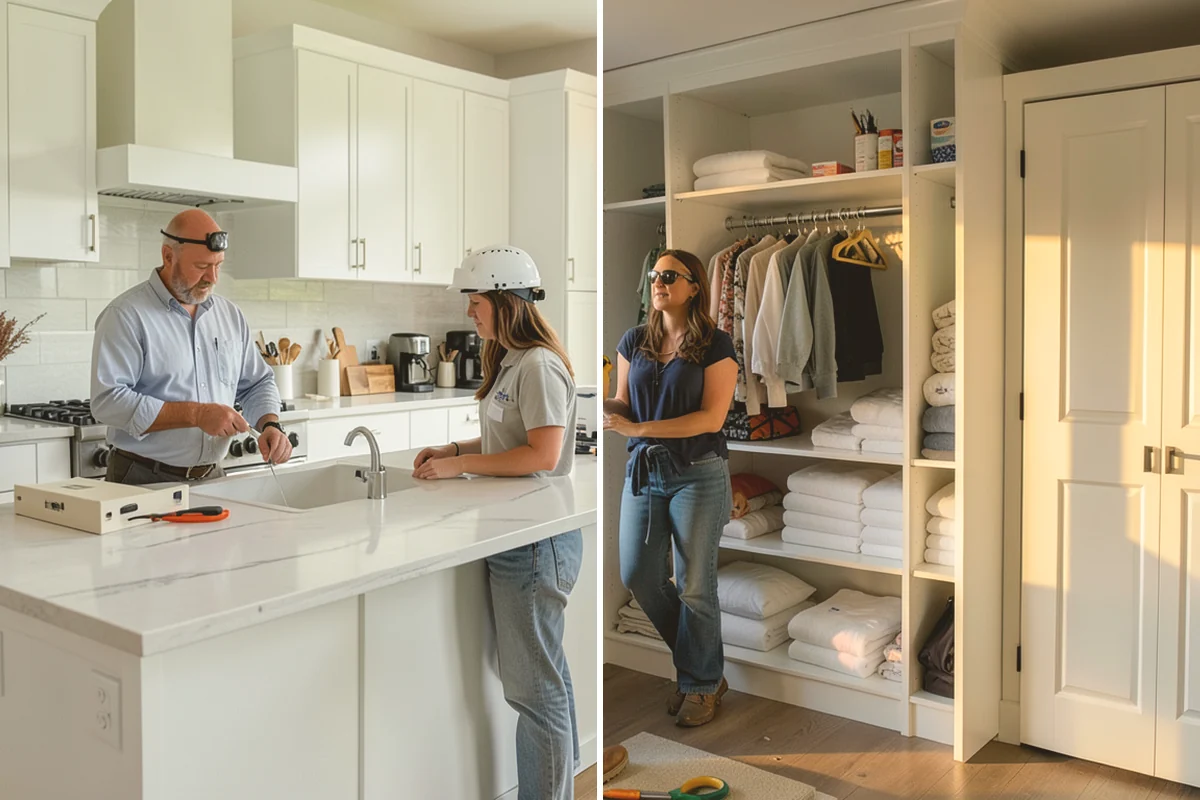 Pocket Door Installation in Orting, Pierce County, WA - Confirm the wall can house a pocket cavity and locate any wiring or plumbing