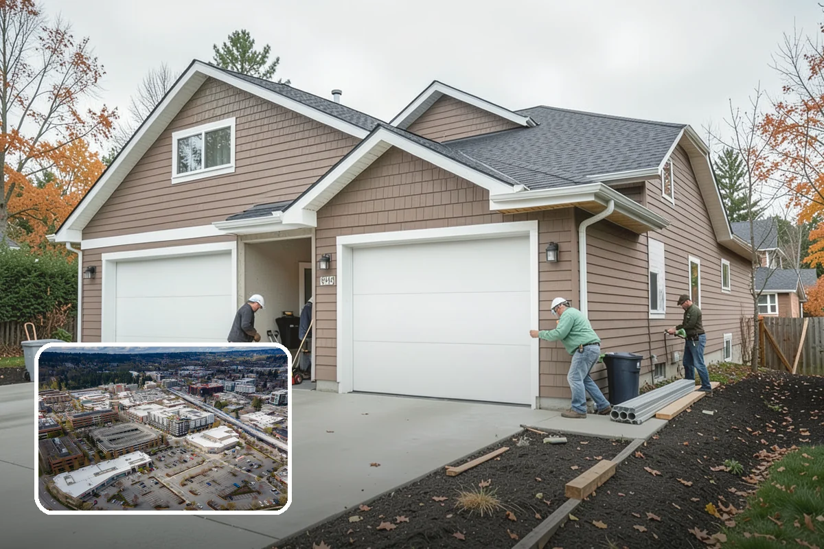 Pocket Door Installation in Redmond, King County, WA - Recovered floor space in tight layouts