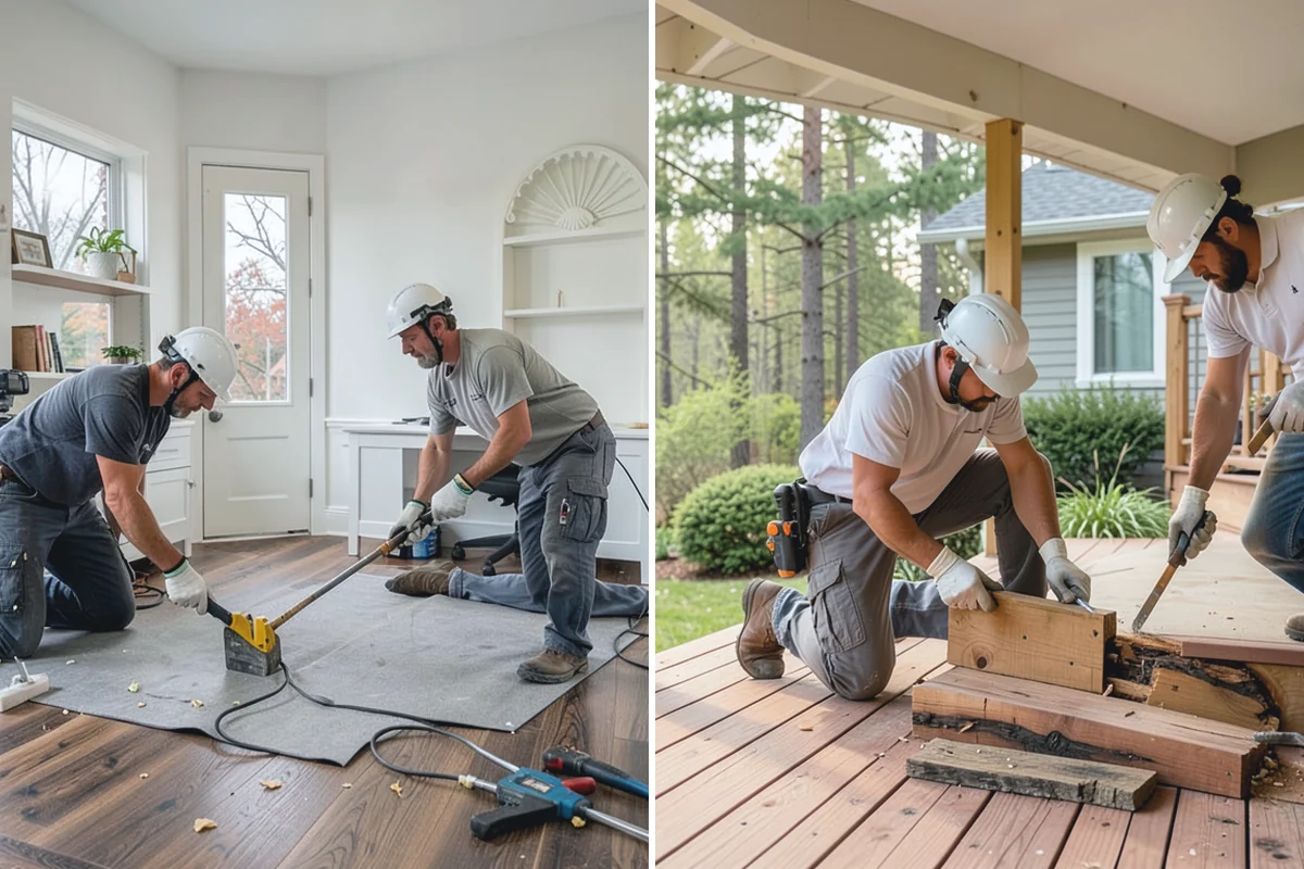 Pocket Door Installation in Redmond, King County, WA - Confirm the wall can house a pocket cavity and locate any wiring or plumbing