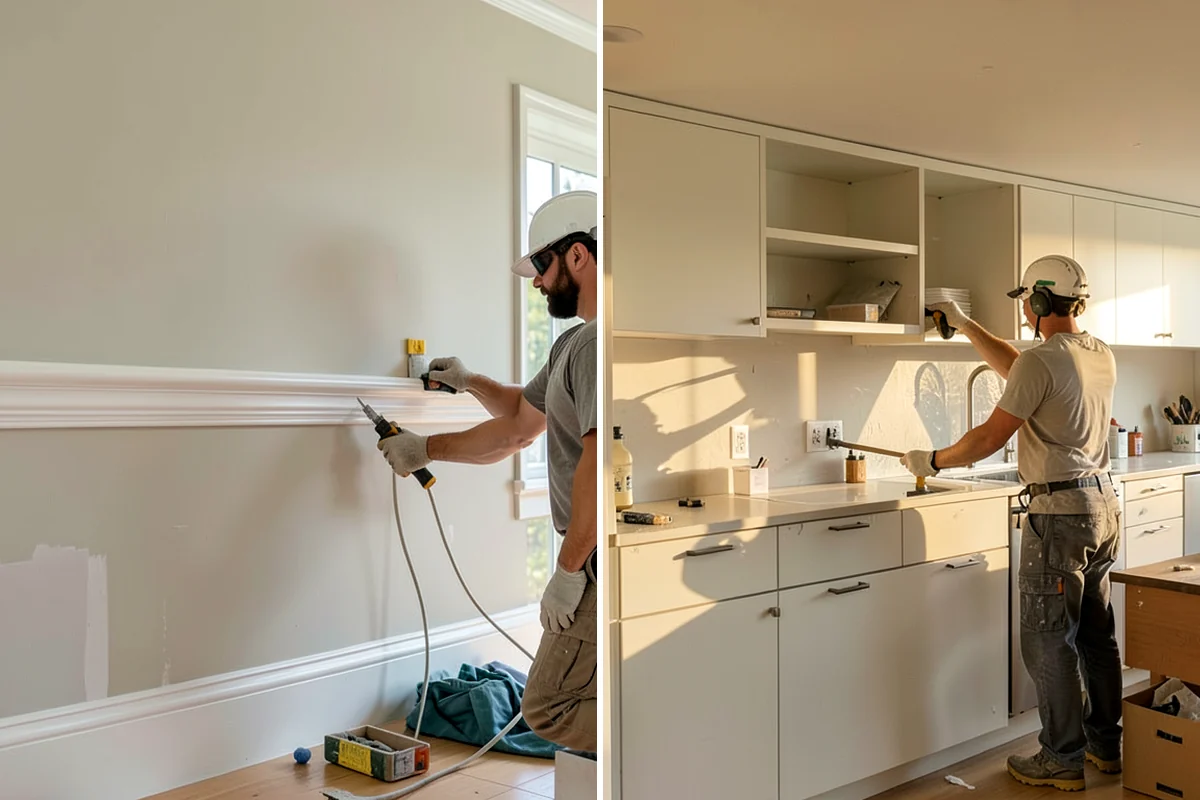 Pocket Door Installation in SeaTac, King County, WA - Confirm the wall can house a pocket cavity and locate any wiring or plumbing