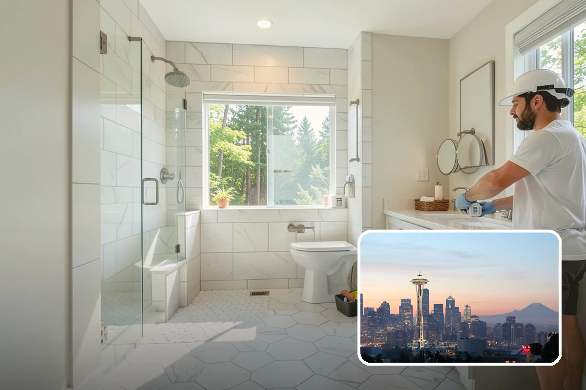 Pocket Door Installation in Seattle, King County, WA - Recovered floor space in tight layouts