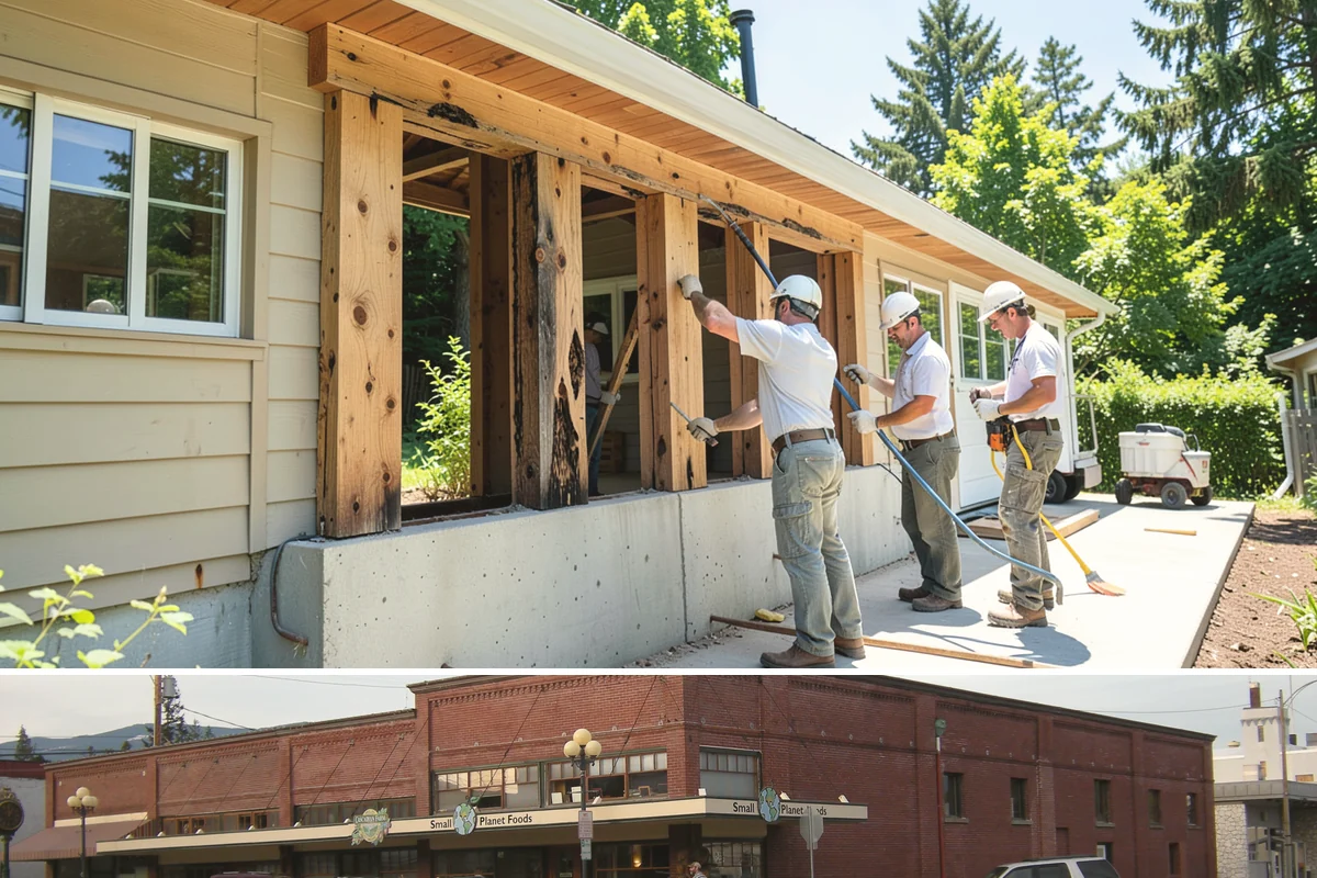 Pocket Door Installation in Sedro-Woolley, Skagit County, WA - As interior work, pocket door installation can proceed in any season.