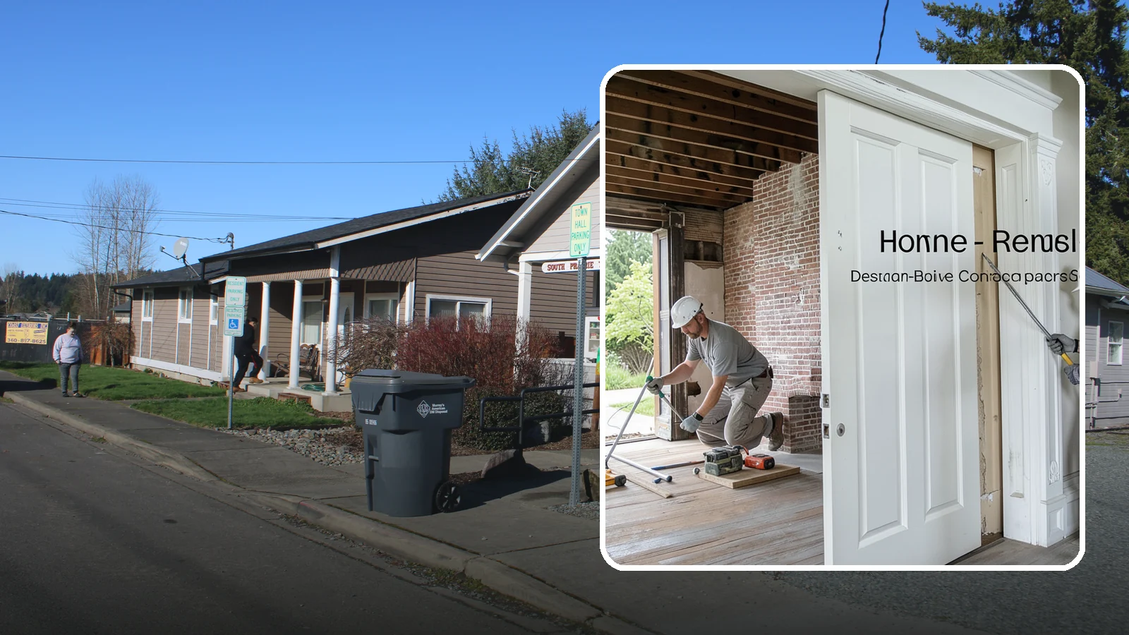 Pocket Door Installation in South Prairie, Pierce County, WA - Pocket doors that slide neatly into the wall to reclaim floor space and streamline tight rooms.