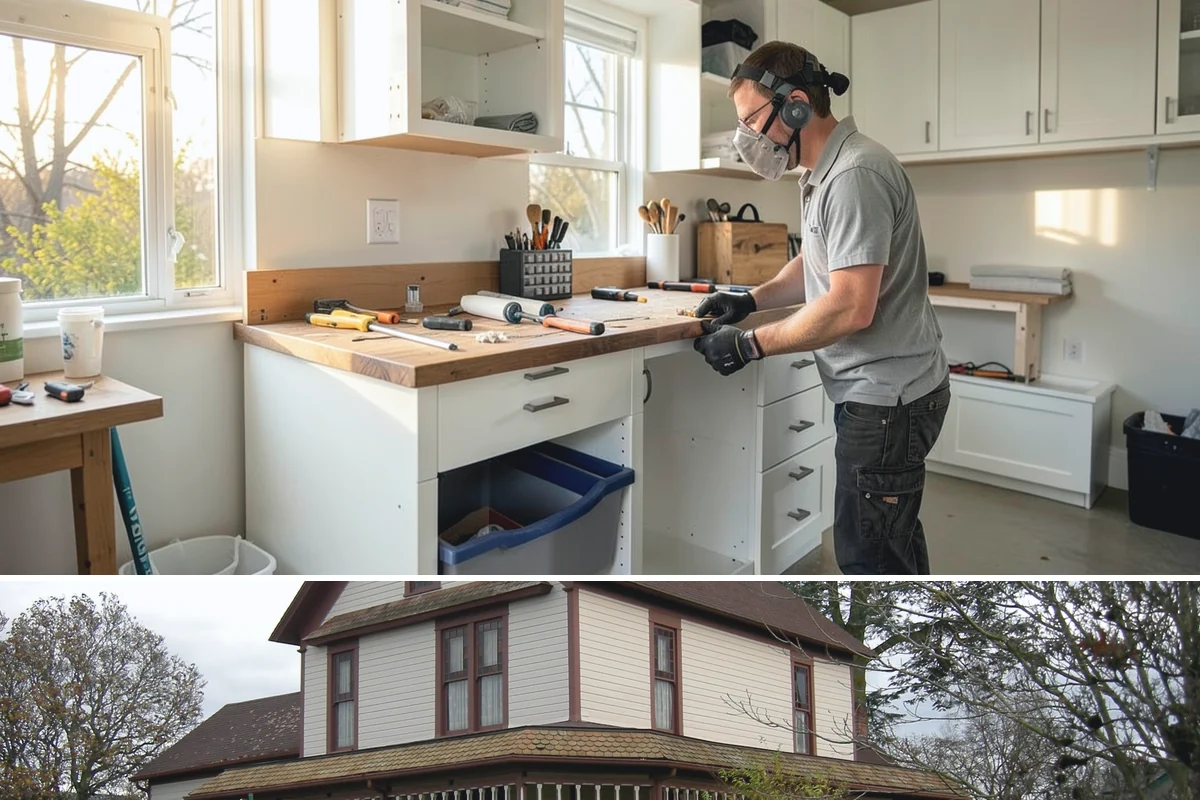 Pocket Door Installation in Sumner, Pierce County, WA - As interior work, pocket door installation can proceed in any season.