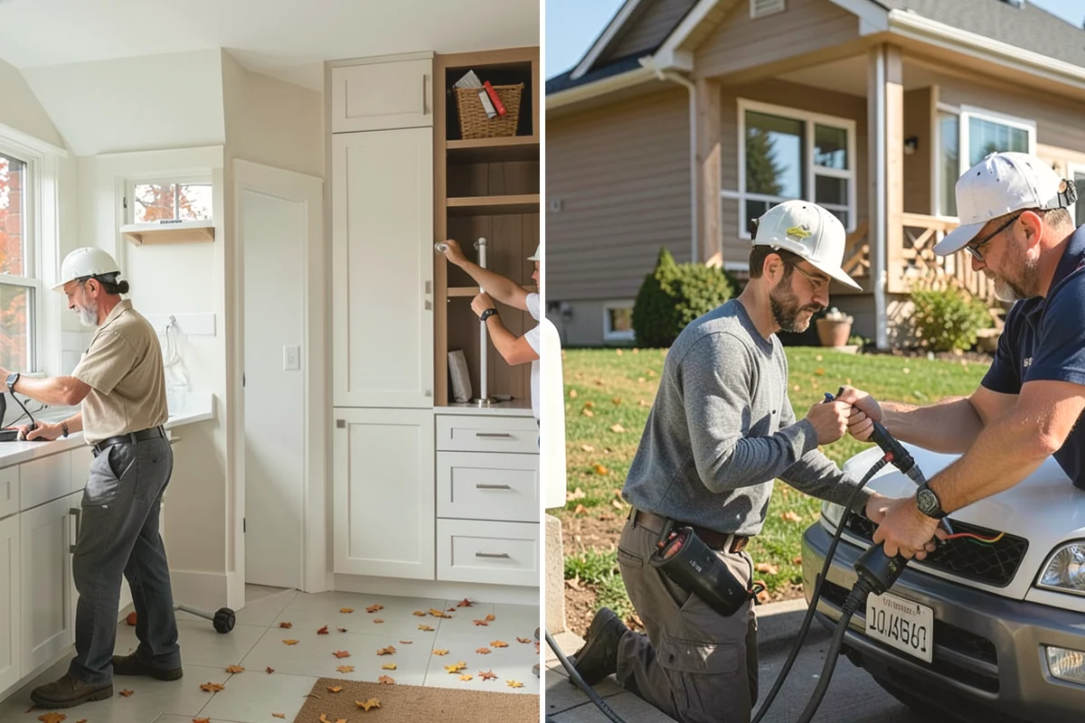 Pocket Door Installation in Yarrow Point, King County, WA - Confirm the wall can house a pocket cavity and locate any wiring or plumbing
