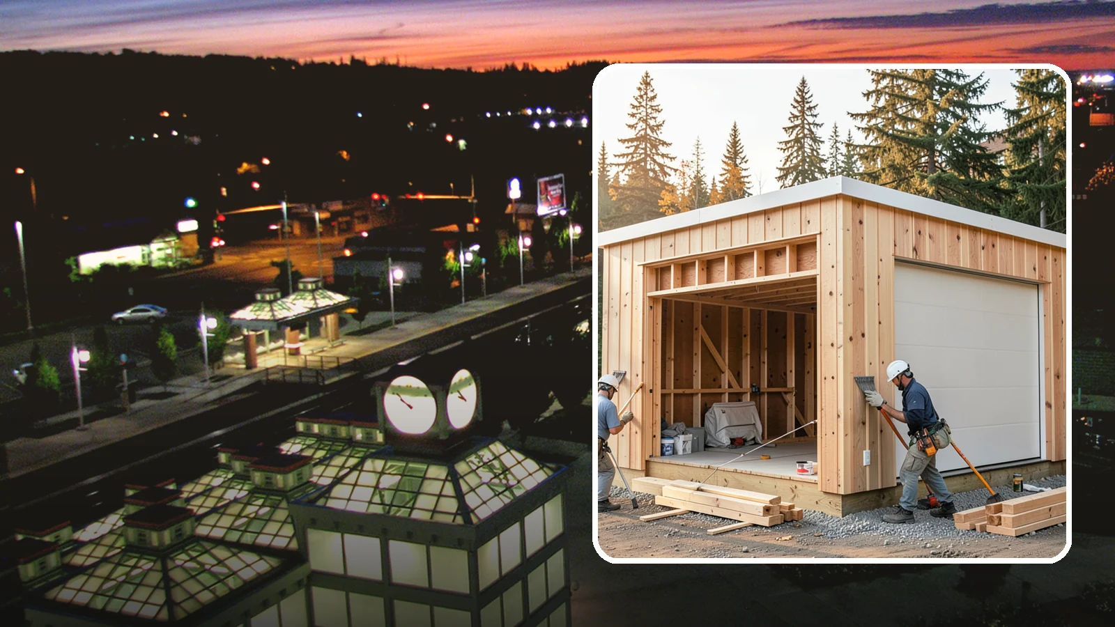 Pole Building Construction in Auburn, King County, WA - Cost-effective post-frame buildings for shops, storage, garages, or agriculture.