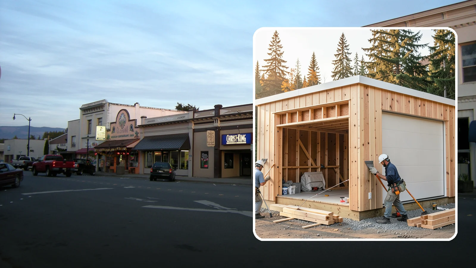 Pole Building Construction in Burlington, Skagit County, WA - Cost-effective post-frame buildings for shops, storage, garages, or agriculture.