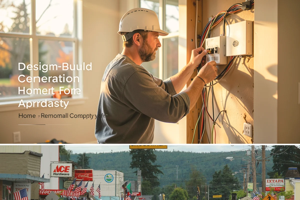 Pole Building Construction in Carnation, King County, WA - Post setting and shell work go up best in dry conditions, so summer keeps a pole-building project moving fast.