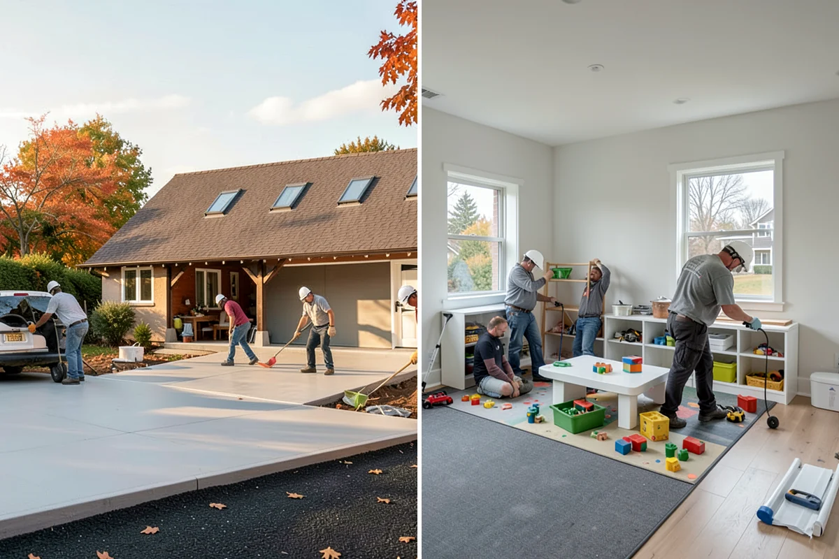Pole Building Construction in Concrete, Skagit County, WA - Design the building size and door layout