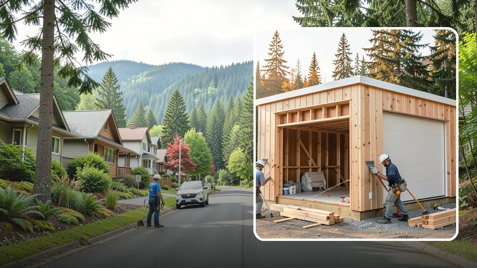 Pole Building Construction in Darrington, Snohomish County, WA - Cost-effective post-frame buildings for shops, storage, garages, or agriculture.