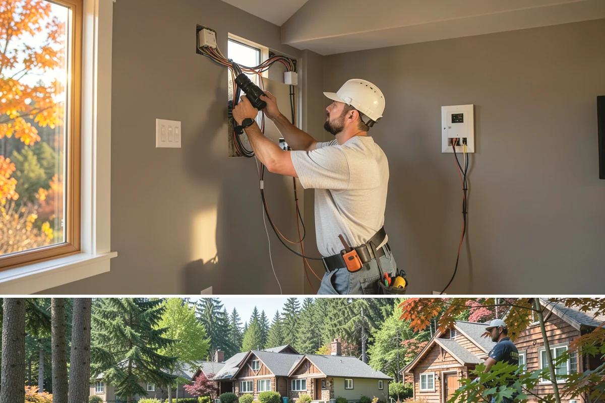 Pole Building Construction in Edgewood, Pierce County, WA - Post setting and shell work go up best in dry conditions, so summer keeps a pole-building project moving fast.