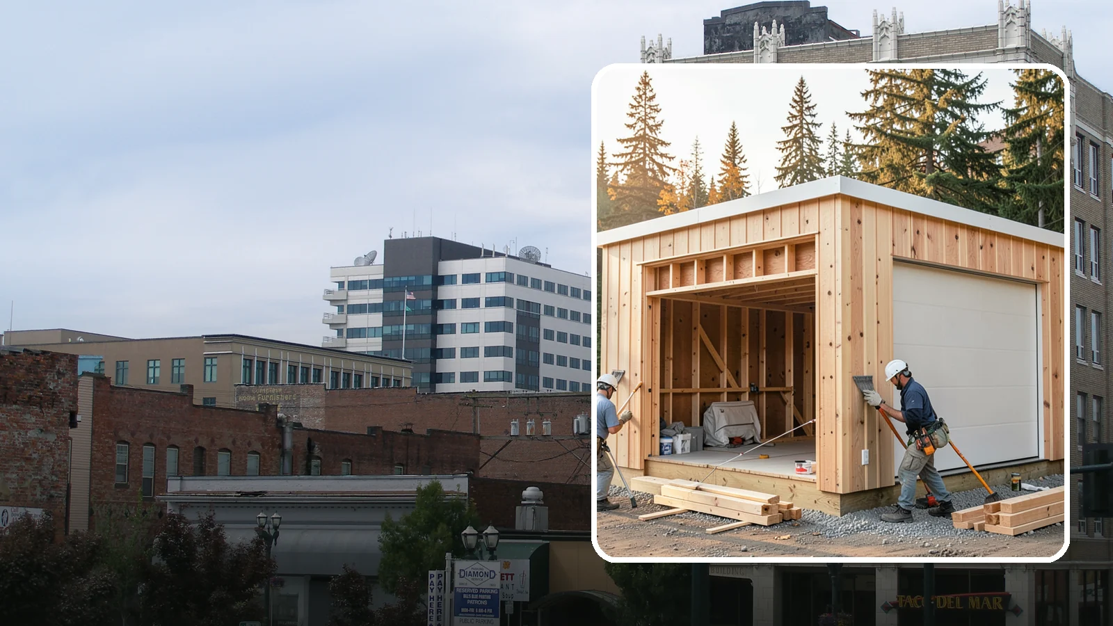 Pole Building Construction in Everett, Snohomish County, WA - Cost-effective post-frame buildings for shops, storage, garages, or agriculture.
