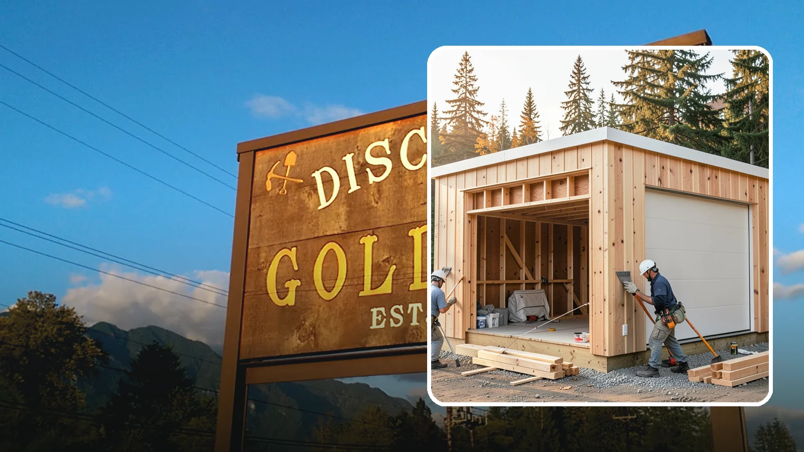 Pole Building Construction in Gold Bar, Snohomish County, WA - Cost-effective post-frame buildings for shops, storage, garages, or agriculture.