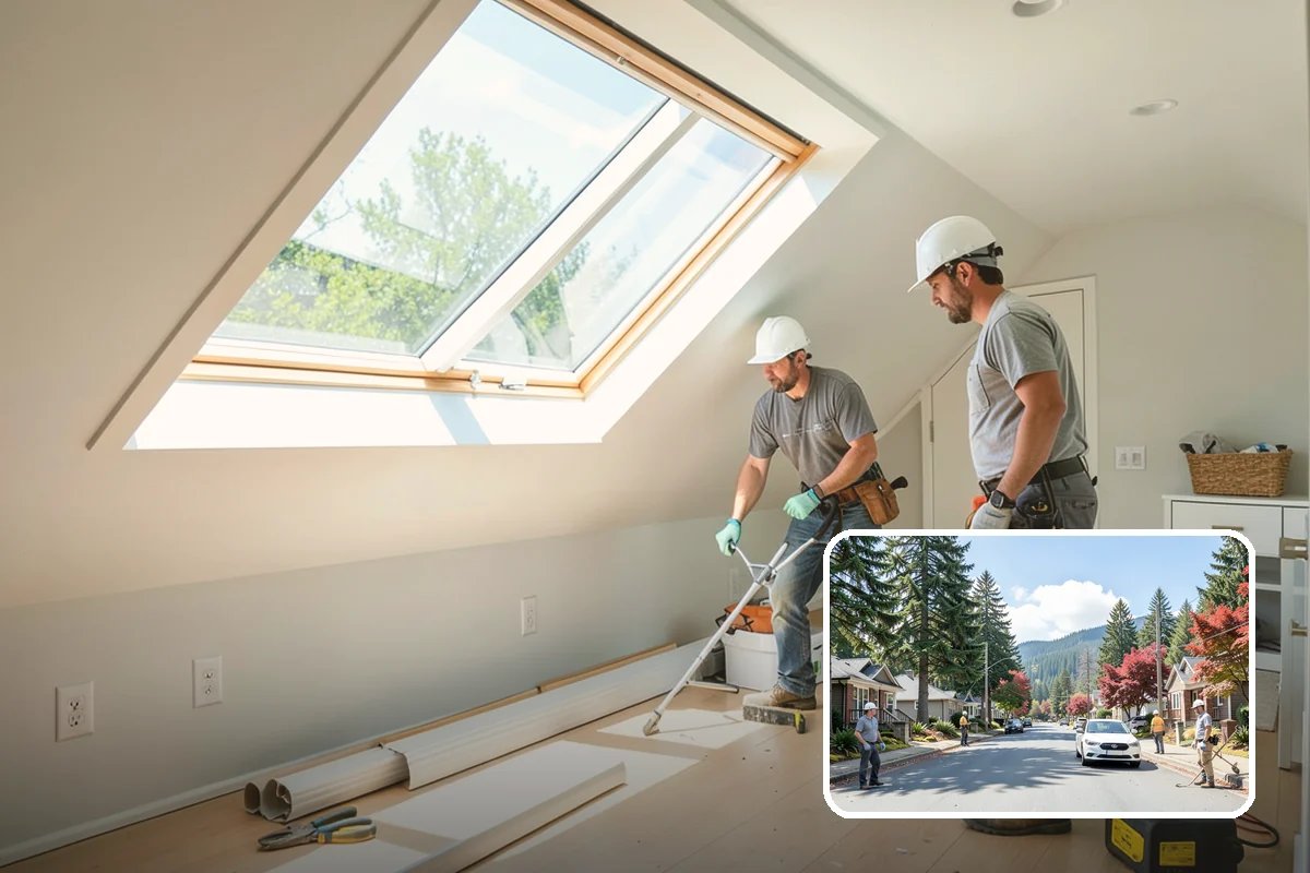Pole Building Construction in Hunts Point, King County, WA - Lower cost than conventional framing