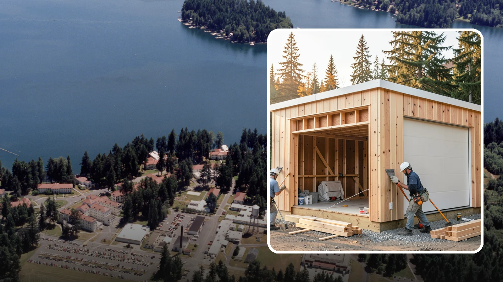 Pole Building Construction in Lakewood, Pierce County, WA - Cost-effective post-frame buildings for shops, storage, garages, or agriculture.
