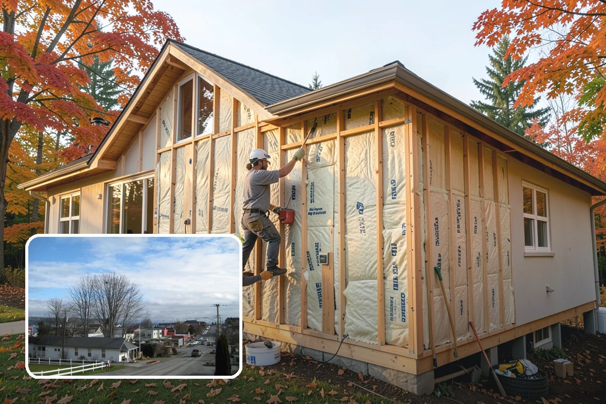 Pole Building Construction in Langley, Island County, WA - Lower cost than conventional framing