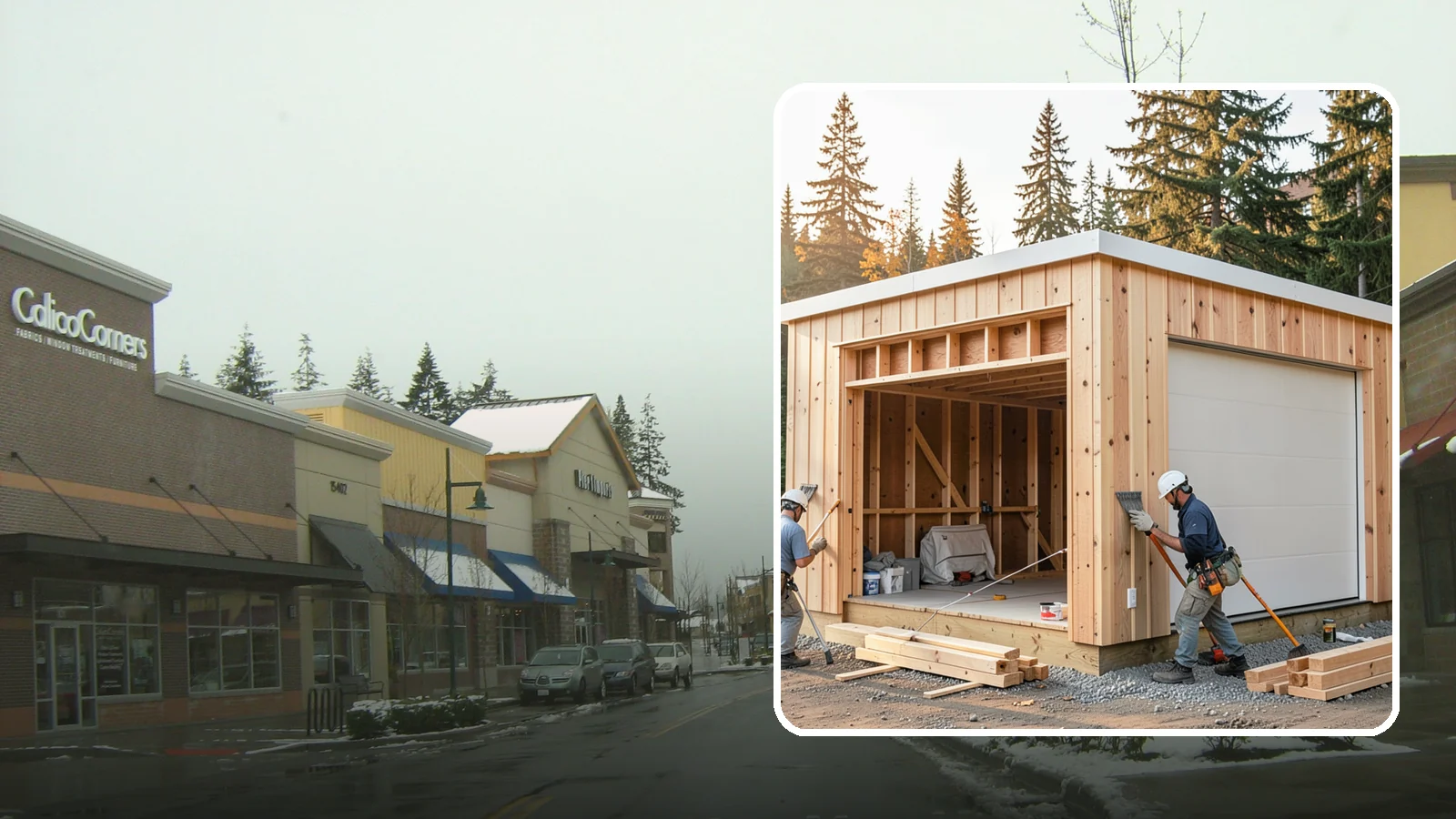 Pole Building Construction in Mill Creek, Snohomish County, WA - Cost-effective post-frame buildings for shops, storage, garages, or agriculture.