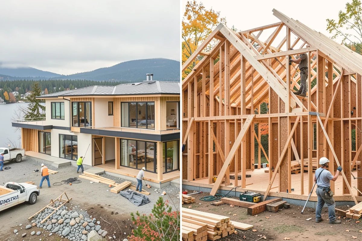 Pole Building Construction in Milton, King County, WA - Design the building size and door layout