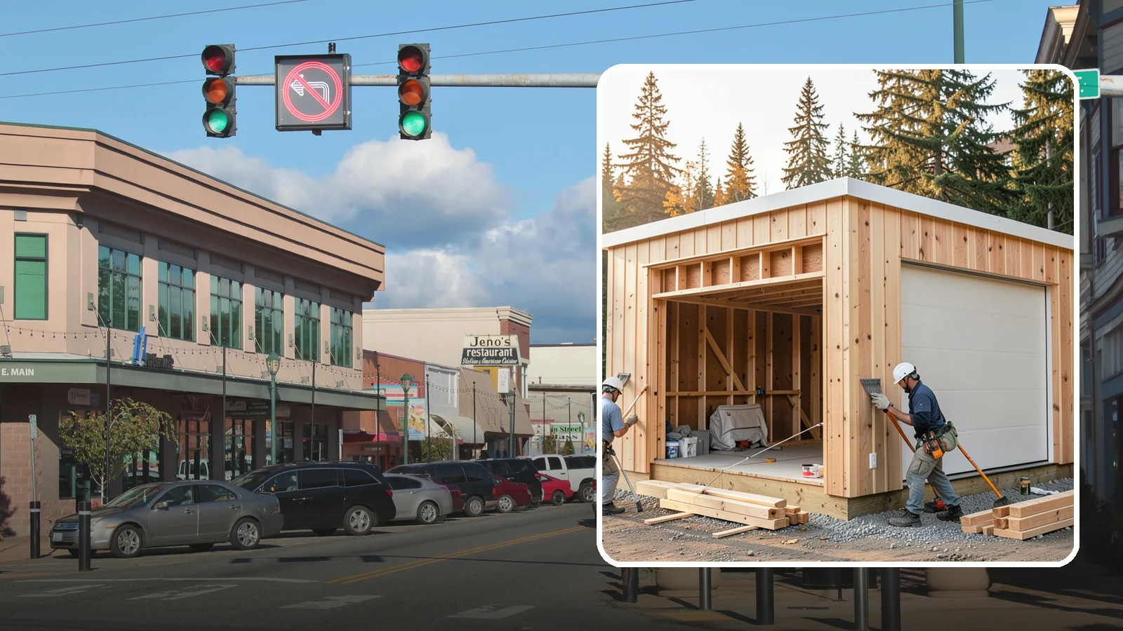 Pole Building Construction in Monroe, Snohomish County, WA - Cost-effective post-frame buildings for shops, storage, garages, or agriculture.