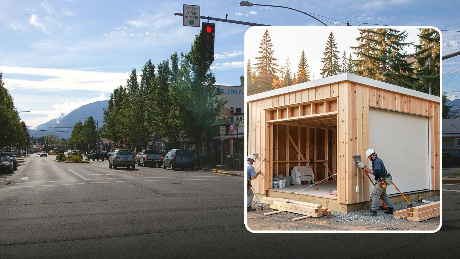Pole Building Construction in North Bend, King County, WA - Cost-effective post-frame buildings for shops, storage, garages, or agriculture.