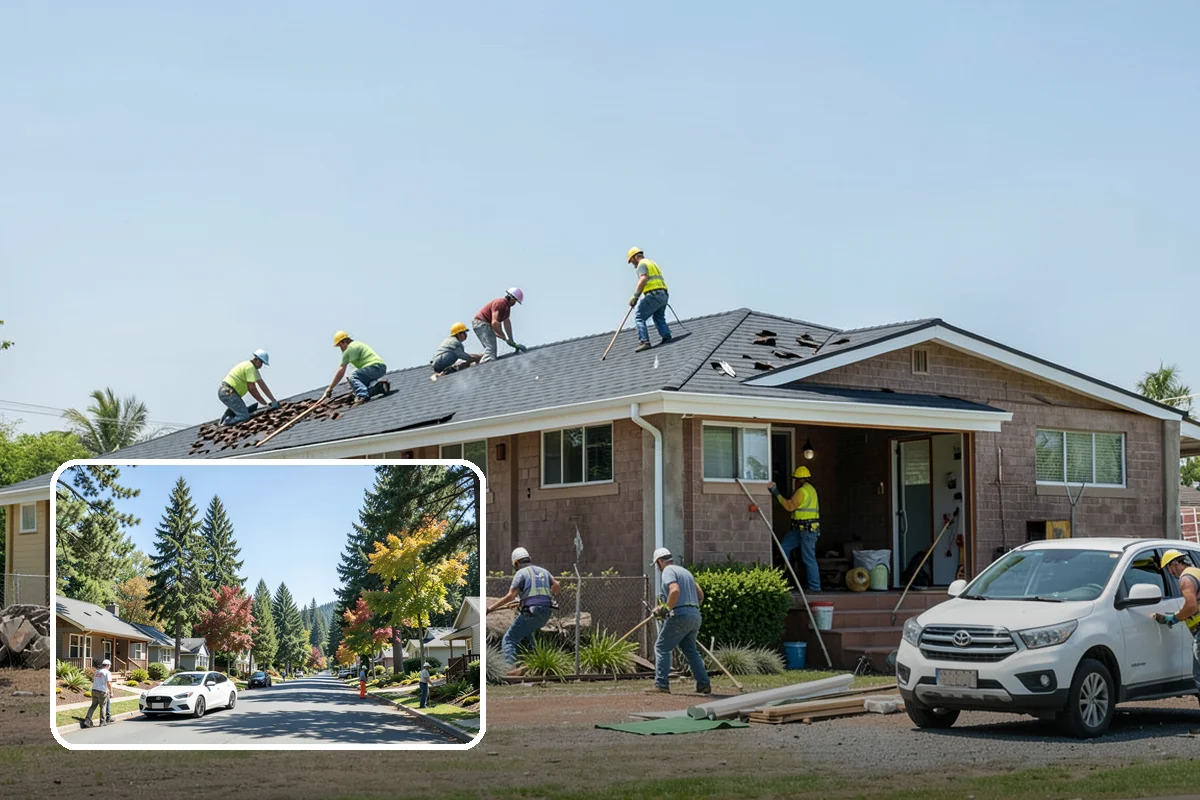 Pole Building Construction in Orting, Pierce County, WA - Lower cost than conventional framing