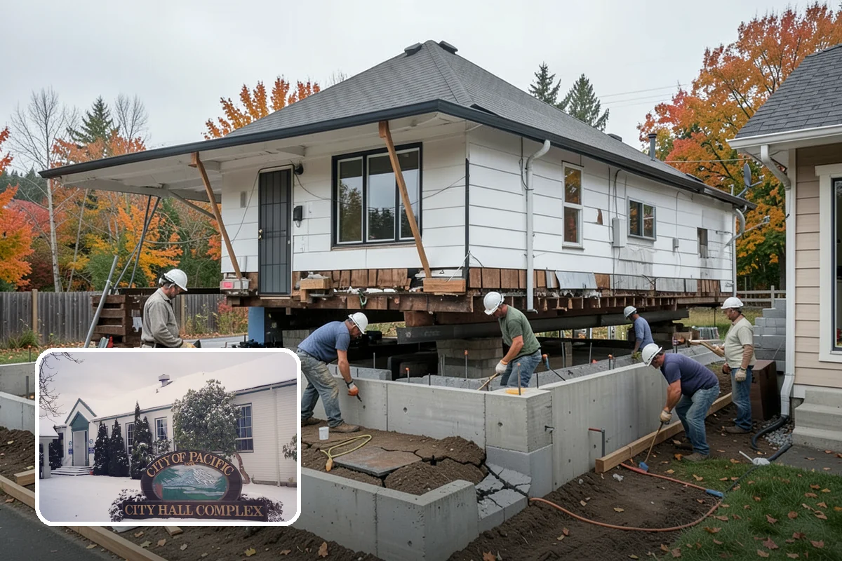 Pole Building Construction in Pacific, King County, WA - Lower cost than conventional framing