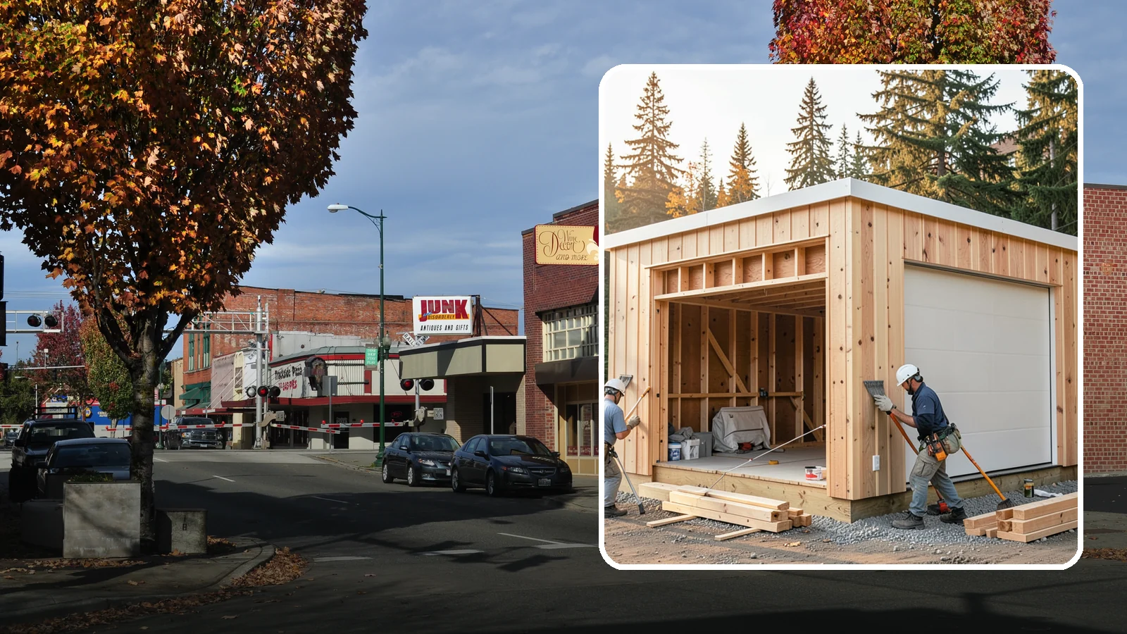 Pole Building Construction in Puyallup, Pierce County, WA - Cost-effective post-frame buildings for shops, storage, garages, or agriculture.